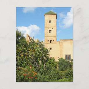 Postal Torre en Rabat, Marruecos