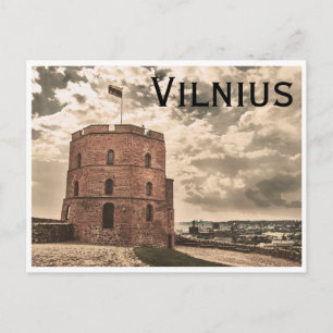 Postal Torre Gediminas de Vilnius
