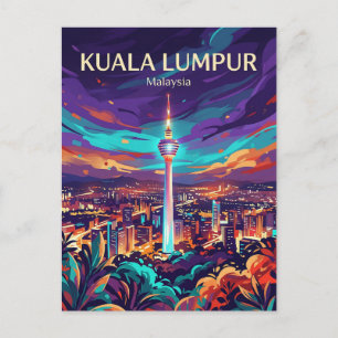 Postal Torre KL Malasia