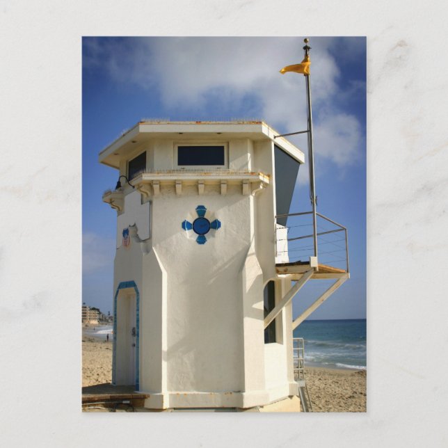 Postal Torre Lifeguard (Anverso)