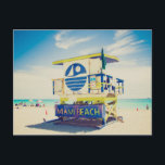 Postal Torre Lifeguard | South Beach, Miami, Fl<br><div class="desc">Torre de Salvavidas,  South Beach,  Miami,  Florida,  Estados Unidos</div>