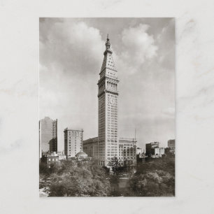 Postal Torre Met Life Nueva York, 1910