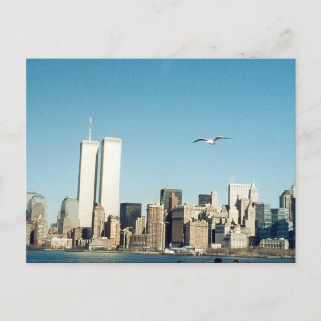 Postal torre recuerdos ny (Anverso)