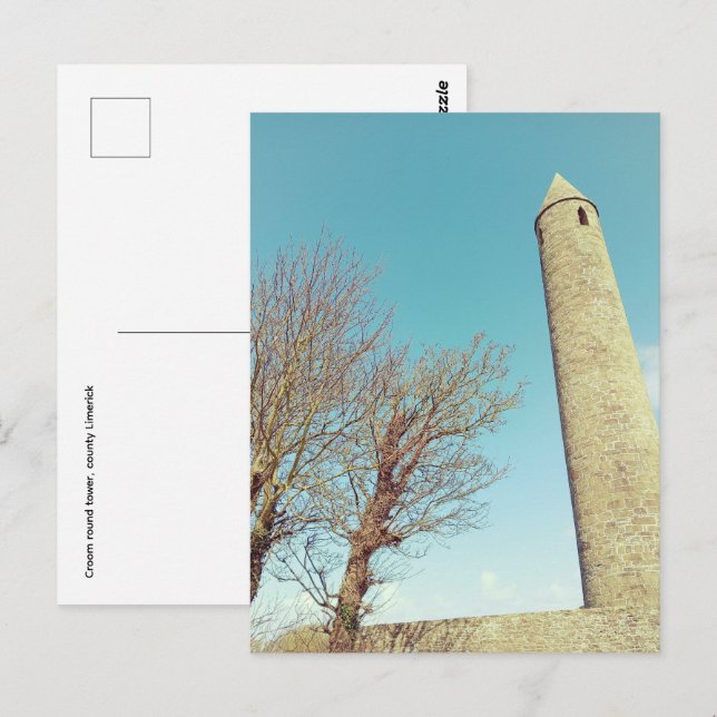 Postal Torre Redonda de Croom (Anverso / Reverso)