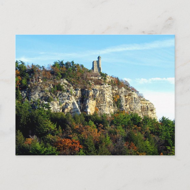 Postal Torre Skytop en otoño (Anverso)