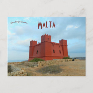 Postal Torre St Agathas La Torre Roja Malta