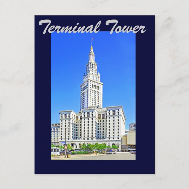 Postal Torre Terminal, Cleveland, Ohio, EE.UU. (Anverso)