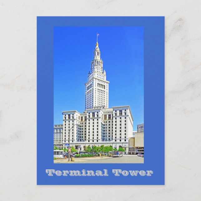 Postal Torre Terminal, Cleveland, Ohio, EE.UU. (Anverso)
