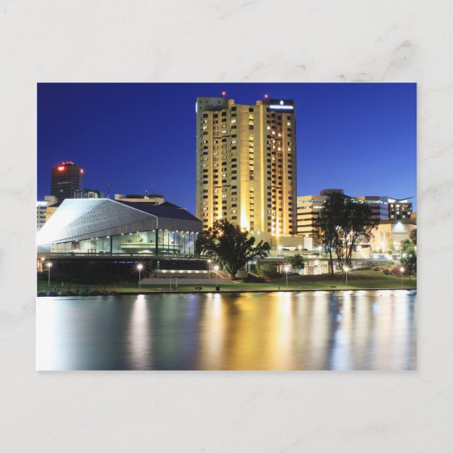 Postal Torrenos del río Adelaida (Anverso)