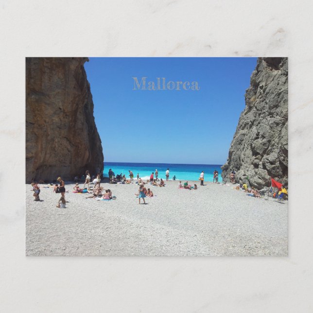 postal Torrent de Pareis en Mallorca (Anverso)