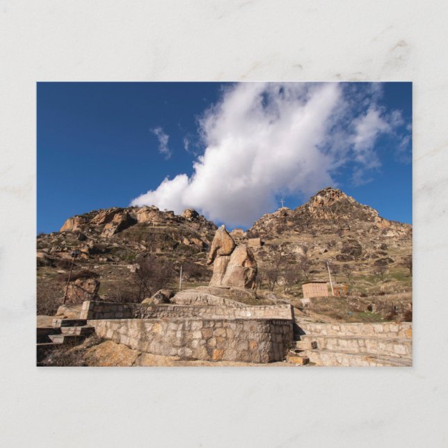 Postal Torres de Marko, Prilep, Macedonia (Anverso)