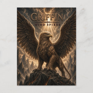 Postal Torres de viento de Griffin Cine oscuro
