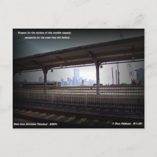 Postal Torres del World Trade Center Antes del 11/9/2001