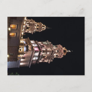 Postal torres emblemáticas de la catedral de morelia por 