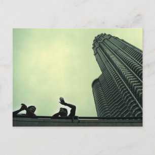 Postal torres gemelas de petronas