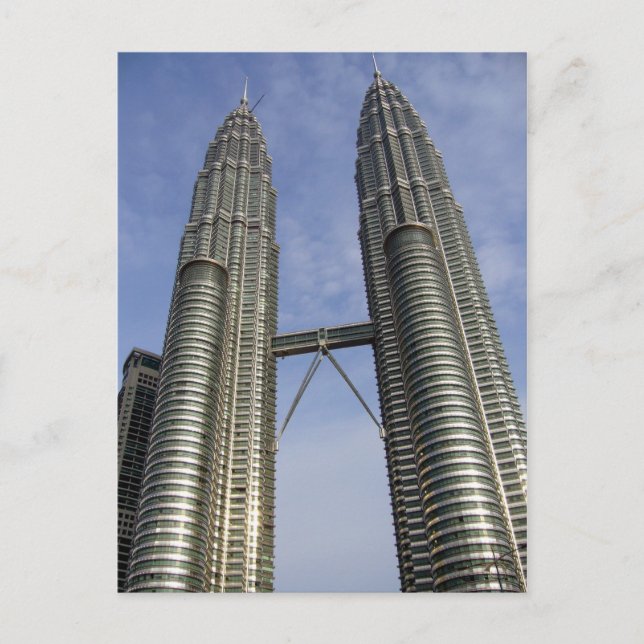 Postal torres gemelas kl (Anverso)