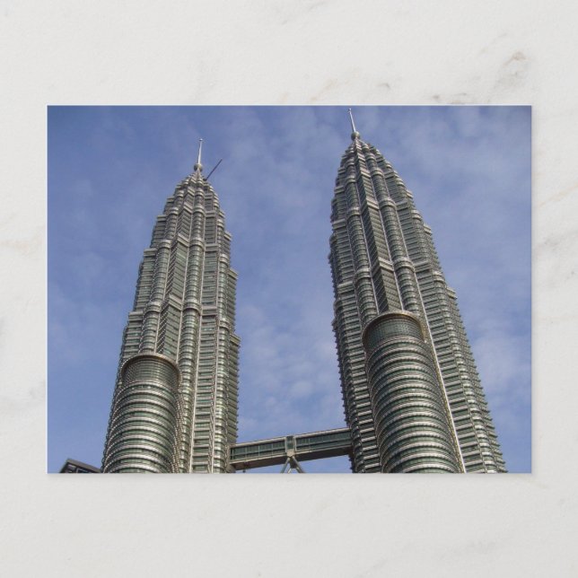 Postal torres gemelas kl superior (Anverso)