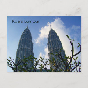 Postal torres gemelas petronas