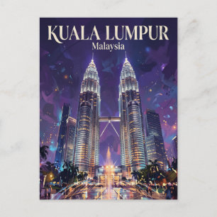 Postal Torres Gemelas Petronas Malasia