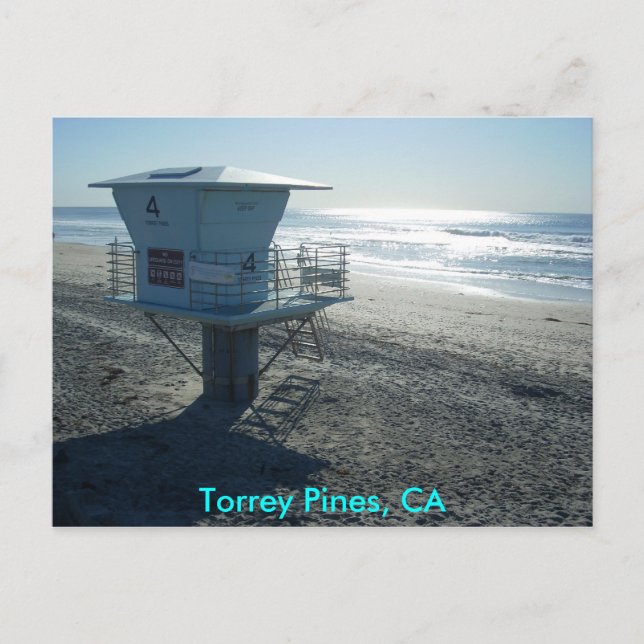 Postal Torrey Pines, CA (Anverso)