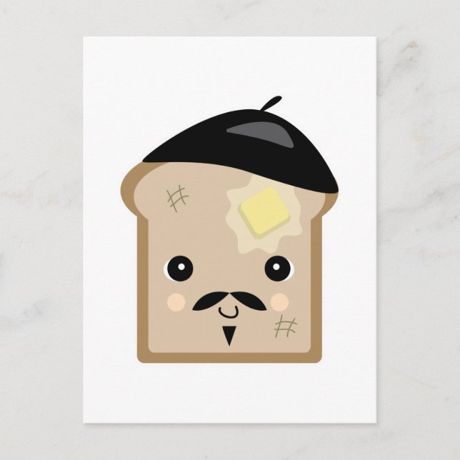 Postal torrija adorable (Anverso)