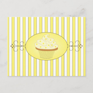 Postal Torta amarilla