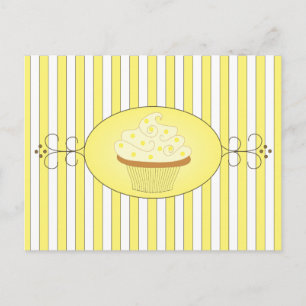 Postal Torta amarilla