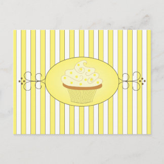 Postal Torta amarilla