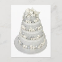 Torta Boda de tono plateado