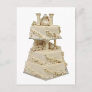 Postal Torta Boda inusual