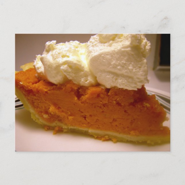 Postal Torta de batata de Brandie (Anverso)