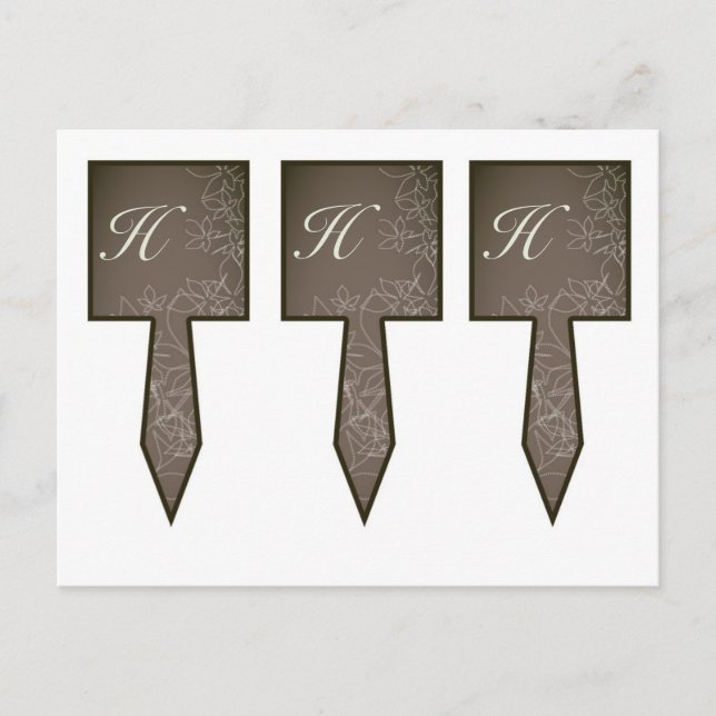 Postal Torta de copa escoge pistola de grises de otoño (Anverso)