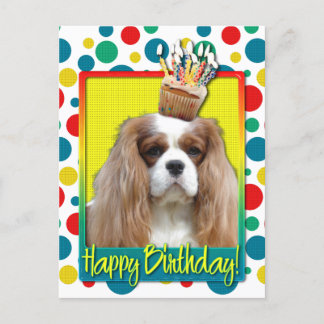 Postal Torta de cumpleaños - Cavalier - Blenheim