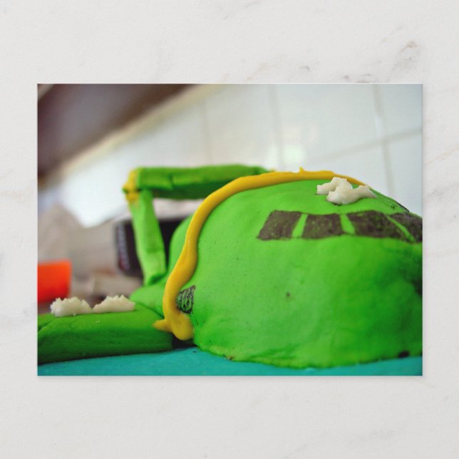 Postal Torta de cumpleaños Thunderbird 2 (Anverso)