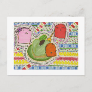 Postal torta de la serie hamster-2013