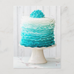 Postal Torta de rufa de Ombre