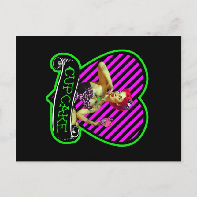 Postal Torta zombie (Anverso)