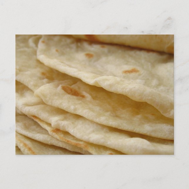 Postal Tortillas de harina (Anverso)