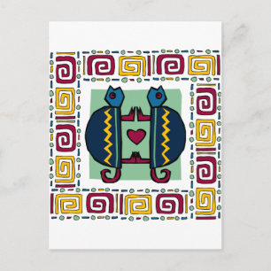 Postal tortoise-in-love