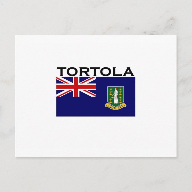 Postal Tortola (Anverso)