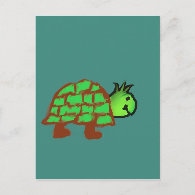 Postal Tortuga Cuta (Anverso)
