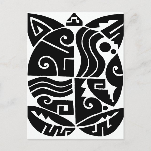 Postal Tortuga del Suroeste (Anverso)