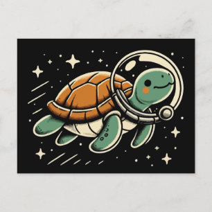 Postal Tortuga Espacial