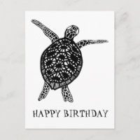 Tortuga marina FELIZ CUMPLEAÑOS