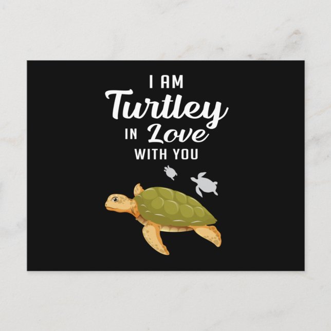 Postal Tortuga marina Océano Sealife Animal Gift Idea (Anverso)