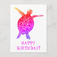 Tortuga Marina Tortuga Terrestre FELIZ CUMPLEAÑOS!