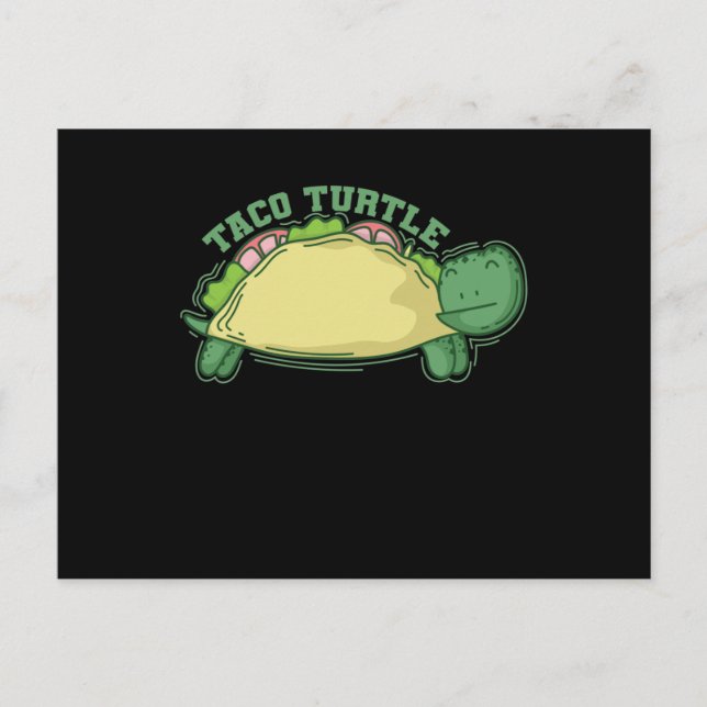 Postal Tortuga Spukröte Taco (Anverso)