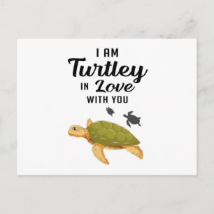 Postal Tortugas de mar Océano Sealife Cute regalo animal