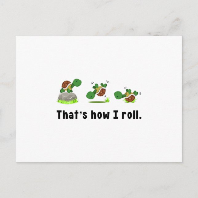 Postal Tortugas Sealife Cute Mar Tortuga Amante Regalo An (Anverso)