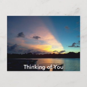 Postal Tortuguero Sunset - Hermosa Costa Rica